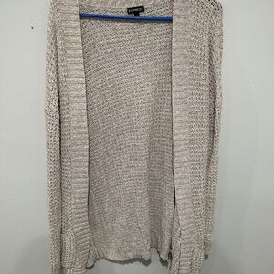 Express Beige Cardigan